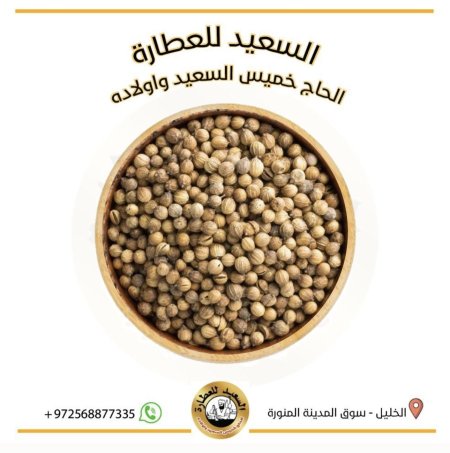 كزبرة حب ناشف